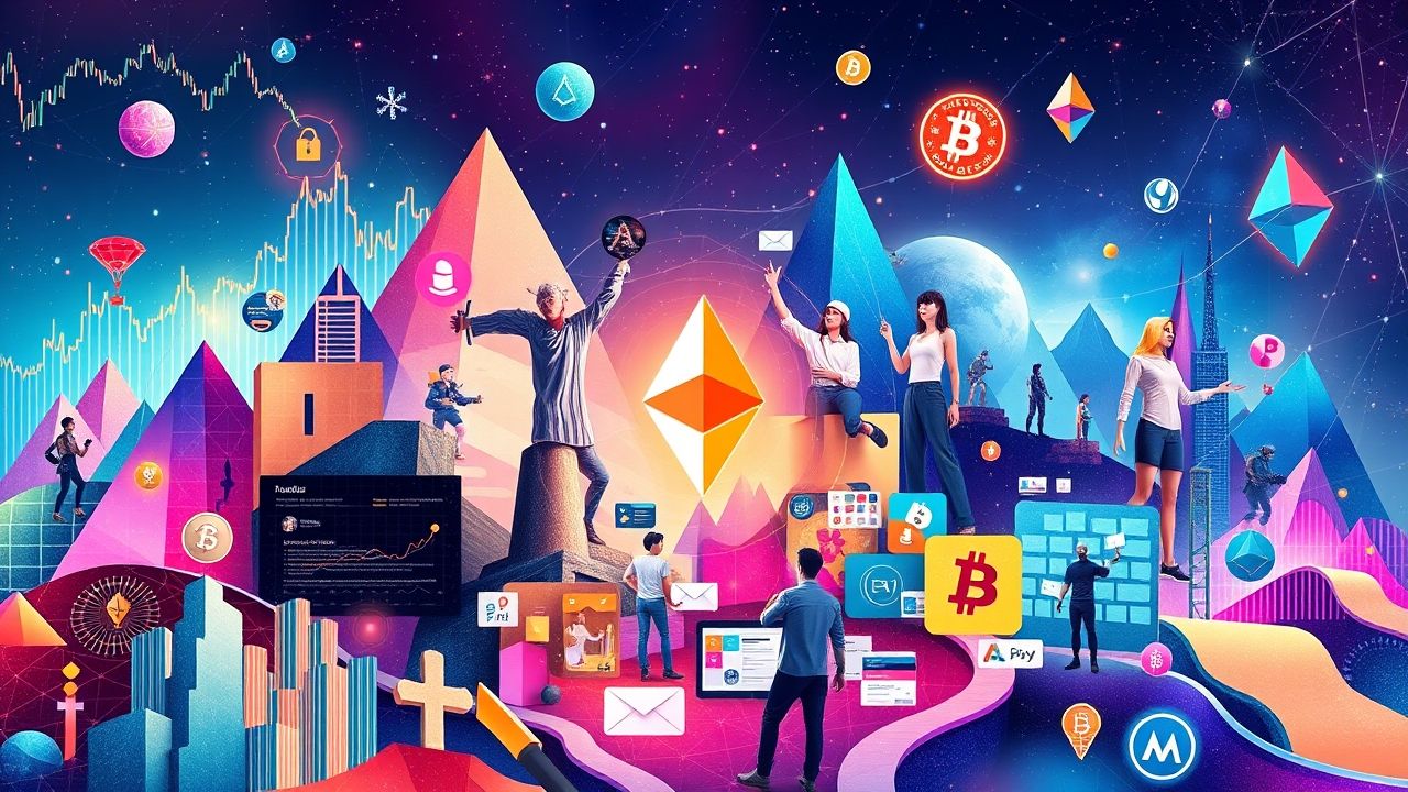 "Real-world applications built on Solana and Ethereum blockchains"