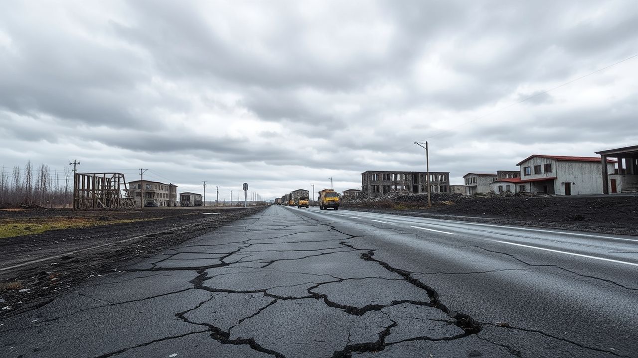 Powerful Crisis-Region of Russia Earthquake Volcano Eruption