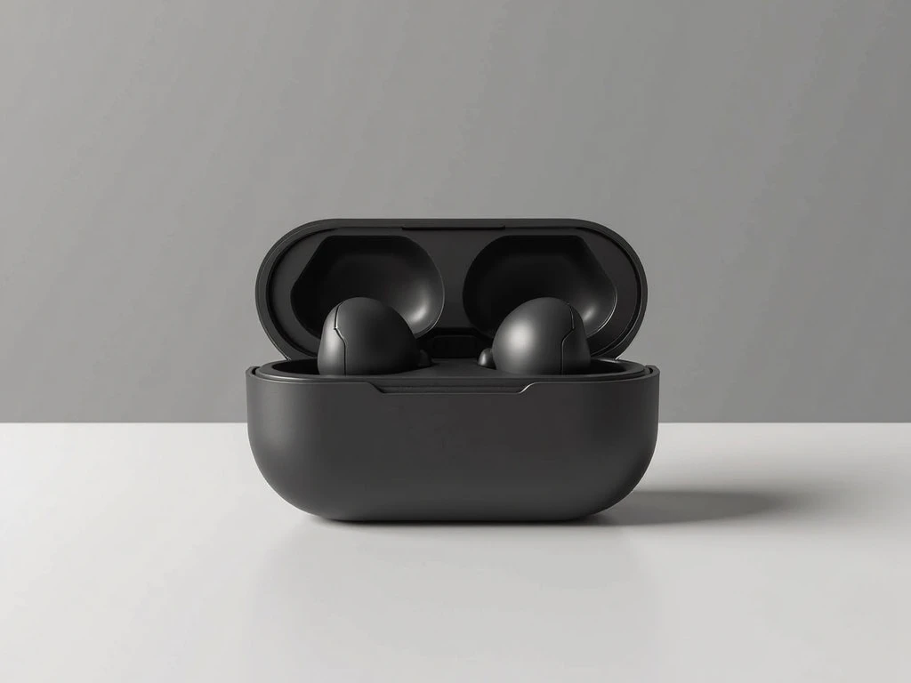 “Battery-efficient RS 119 Wireless Earbuds with sleek charging case”