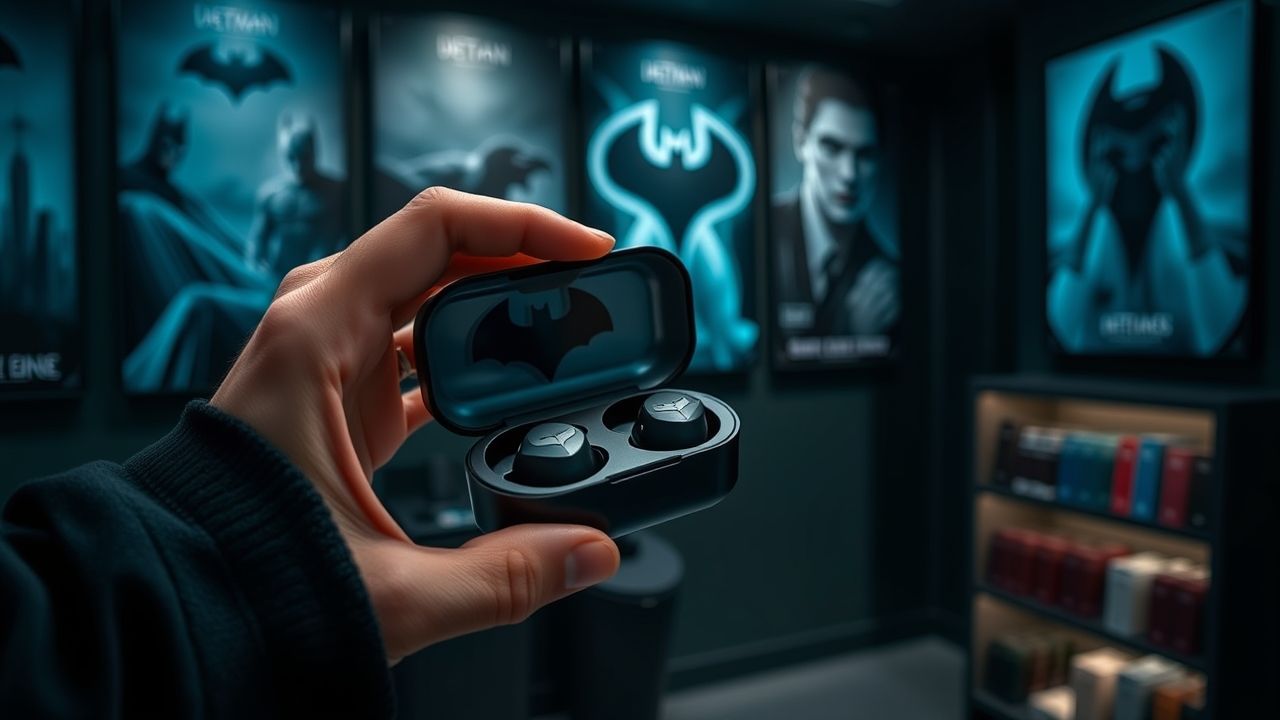 Unboxing TheSpark Shop Wireless batman style Earbuds