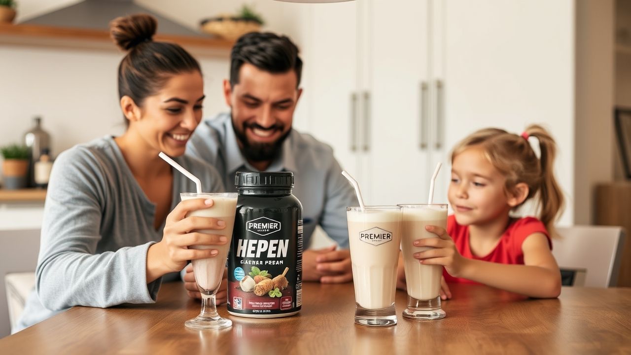 "Premier Protein shake for kids and families"