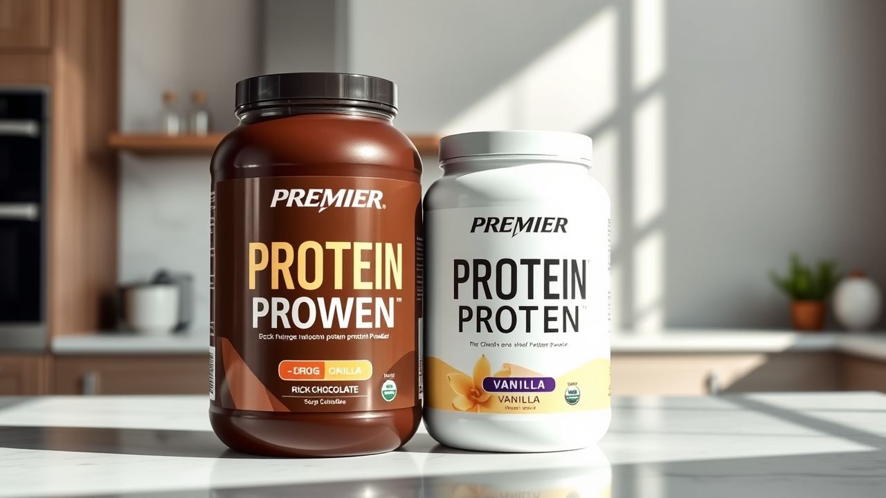 "Premier Protein Powder Chocolate and Vanilla flavors comparison"