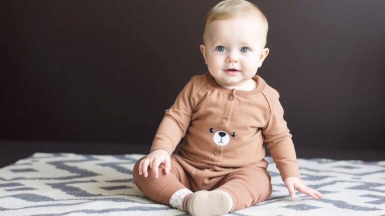 Rs 149 Bear Design Long-Sleeve Baby Jumpsuit – TheSpark Shop