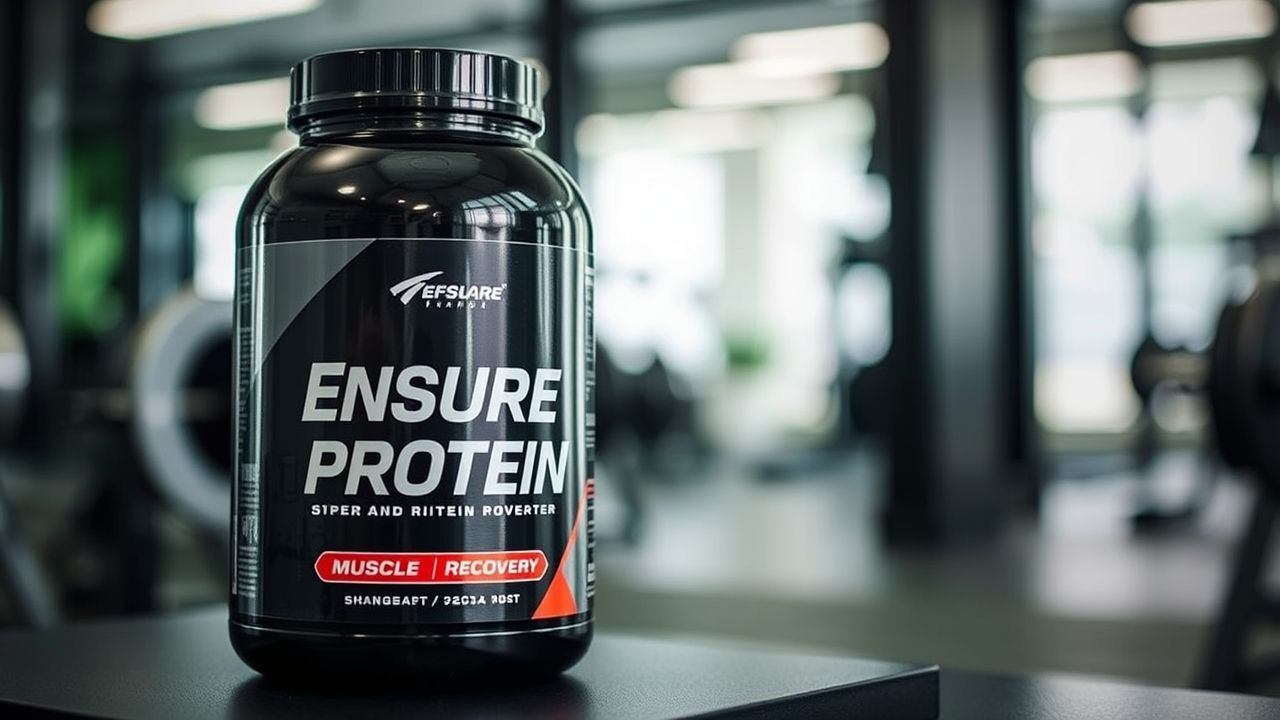 “Healthy breakfast table with Ensure Protein Drink, showcasing Ensure Drink Benefits for a fresh start.”