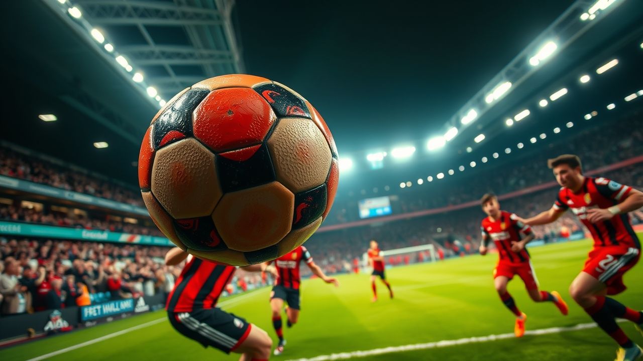 Premier League ball during Bournemouth vs Liverpool game.