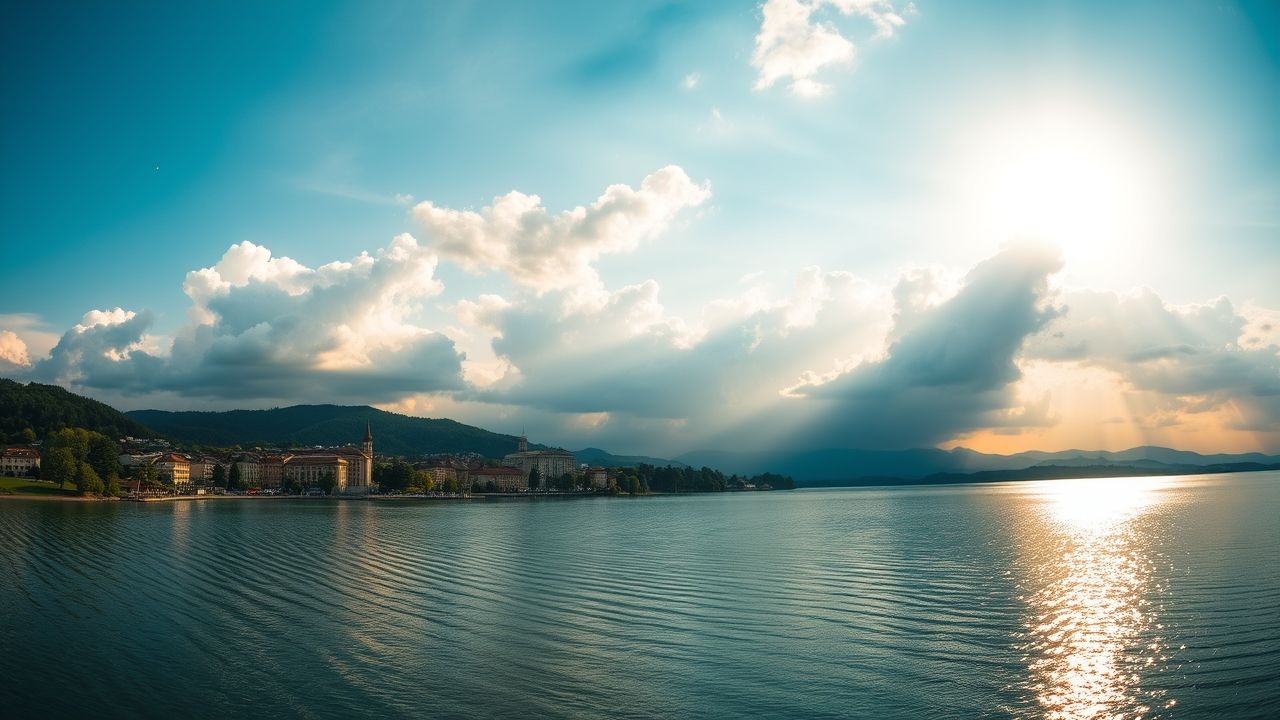 Cloudy and sunny weather tomorrow in Klagenfurt am Wörthersee