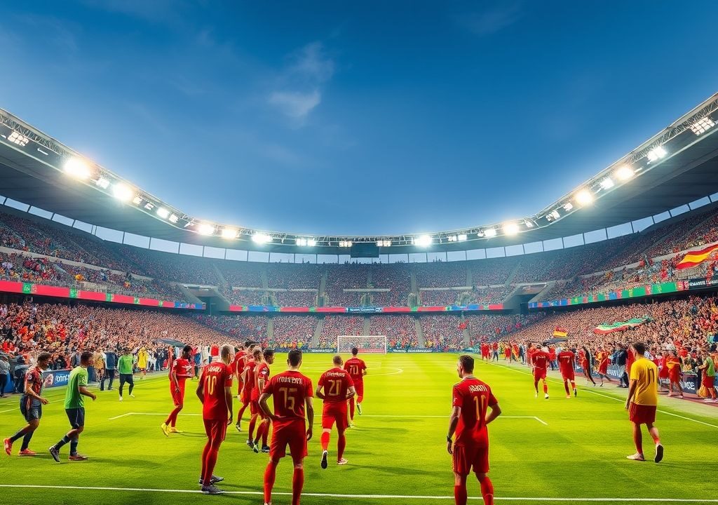 Portugal National Football Team vs Spain National Football Team Lineups